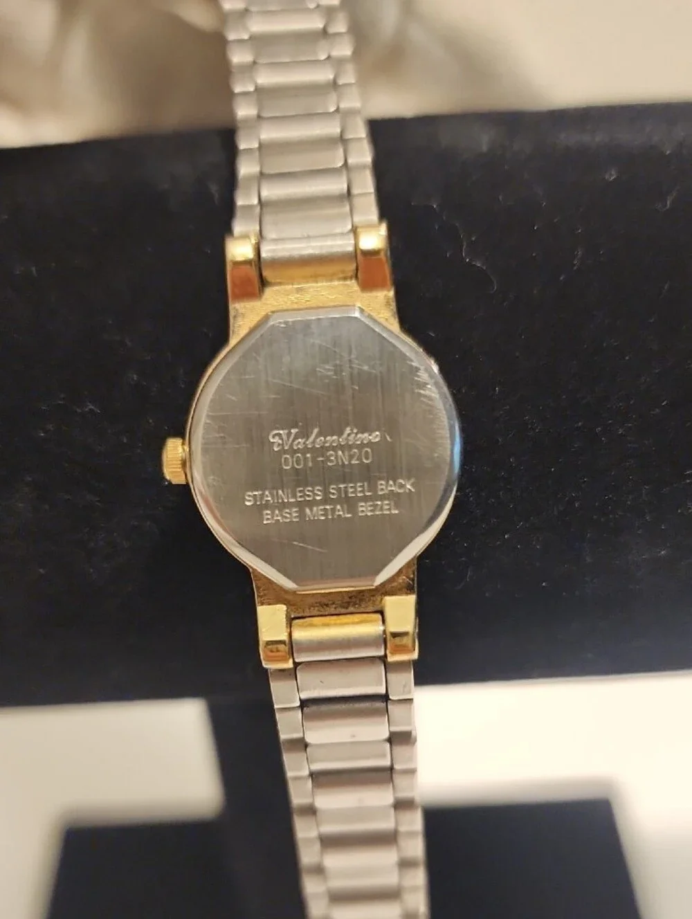 Valentino Quartz Gold-Tone Crystal Bezel Ladies Bracelet Watch